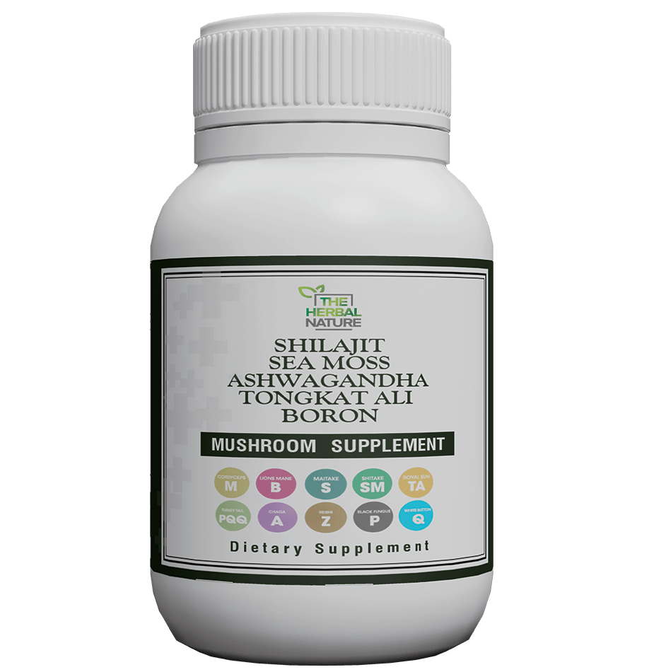 Shilajit Sea Moss Ashwagandha Tongkat Ali Boron